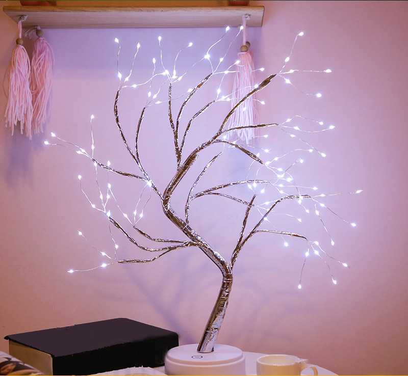 Árvore da Vida - Luminária LED para Home Office, Quarto, Sala