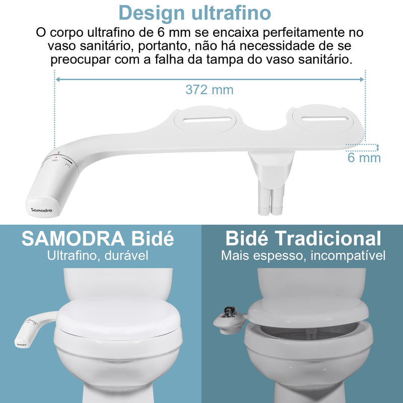 Bidê Ducha Higiênica com 2 Modos Samodra