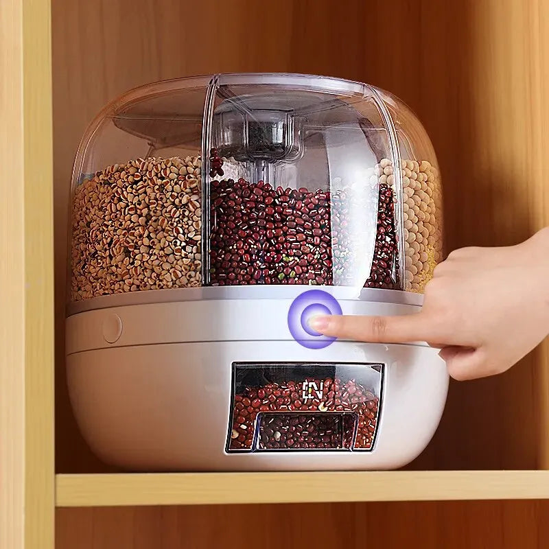 Dispenser Organizador de Alimentos com Rotação 360º