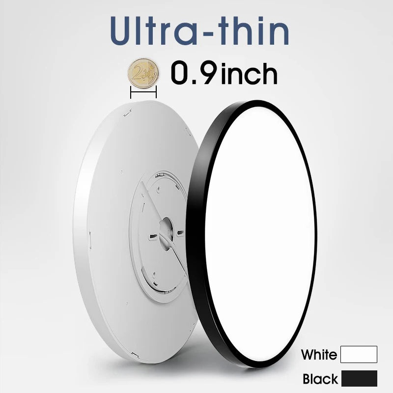 Luminária de Teto LED 38W - Estilo Circular - Controle por APP