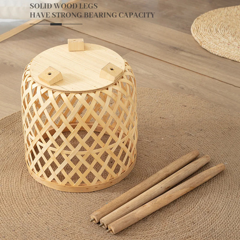 Vaso de Bambu Artesanal Para Decoração