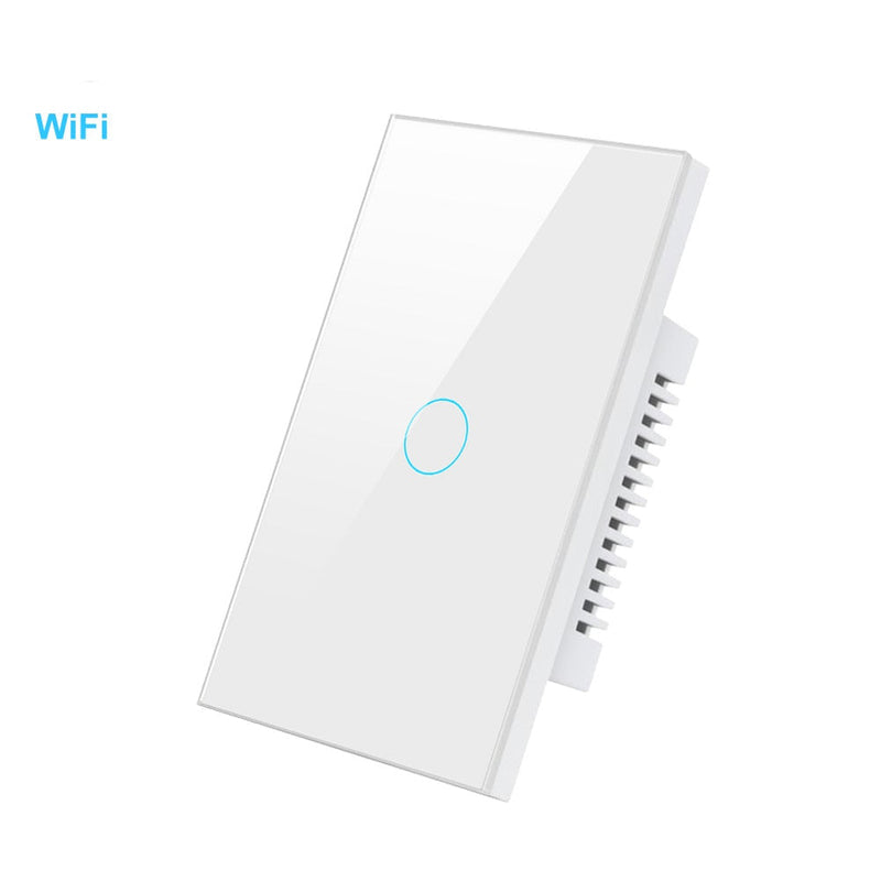 Interruptor Smart WiFi - Sem Neutro - Painel em Vidro 4x2 - Suporta Tuya, Alexa e Google Home