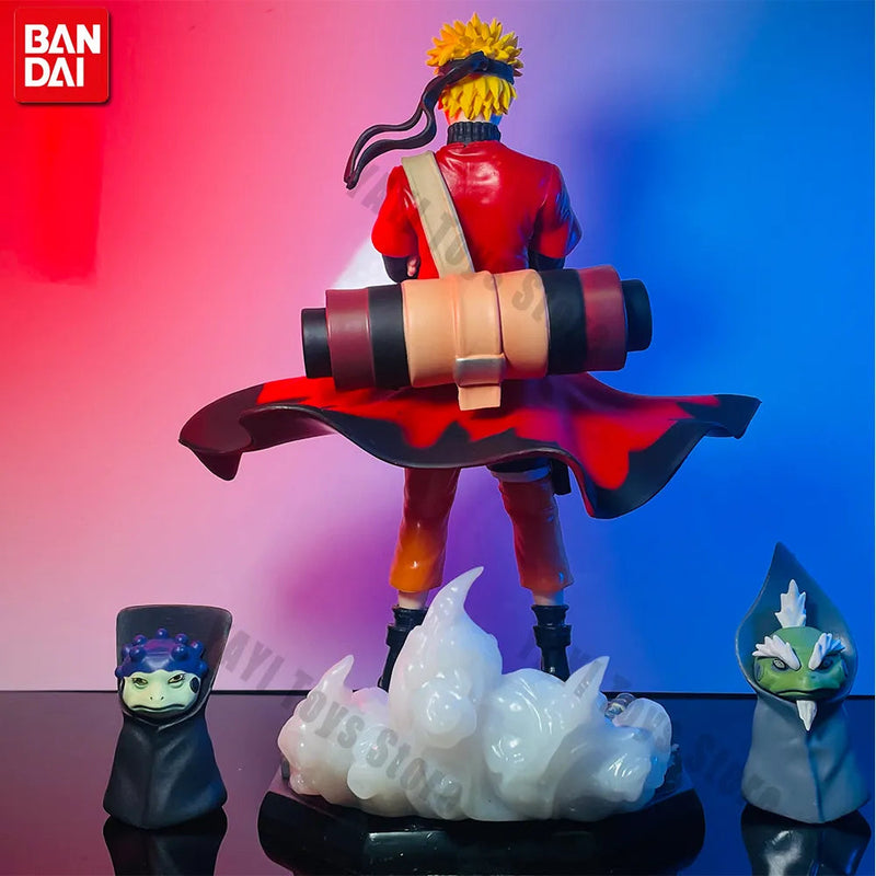 Boneco Action Figure Uzumaki Naruto no Modo Sage - Brinquedo Anime Colecionador