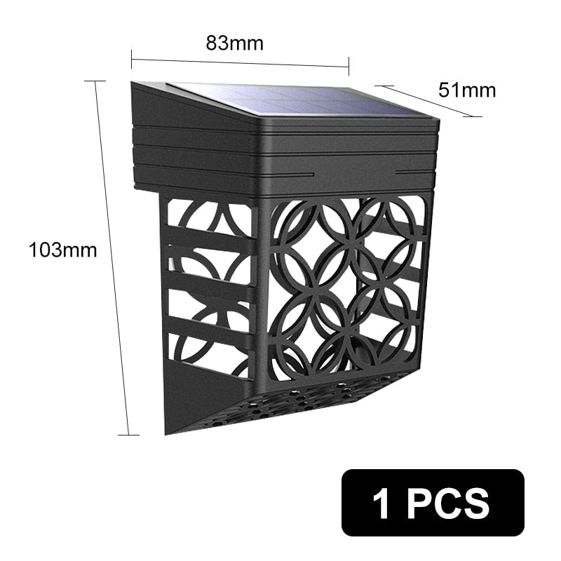 LumiSTAR - LED de Parede Recarregável por Luz Solar