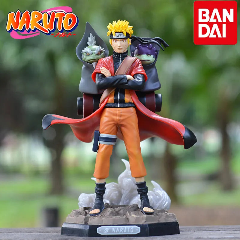 Boneco Action Figure Uzumaki Naruto no Modo Sage - Brinquedo Anime Colecionador