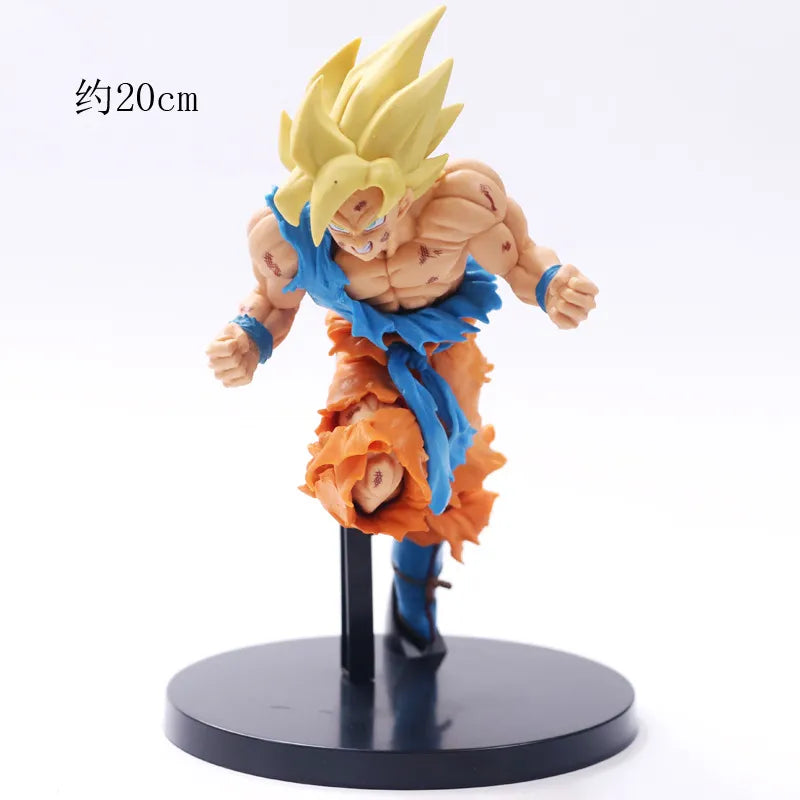 Boneco Figura de Ação Dragon Ball Z - versão Comemorativa do 50º Aniversário - Goku, Vegeta, Picolo, Gohan, Trunks, Android, Cell